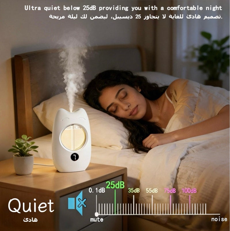 Field Essential Oil Diffuser, Air Perfuming Device, Aroma Diffuser 50ML with LED Display & 7 Smart Modes - Image 4
